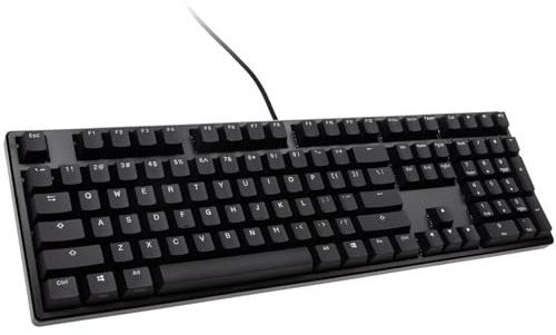 Ducky Origin Black Double Shot PBT Mechanical Keyboard (Cherry MX Silent Red)