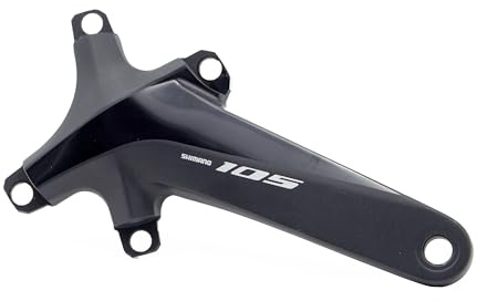 Shimano 105 FC-R7000 2x11-fach Kurbelgarnitur, Black, 165 mm