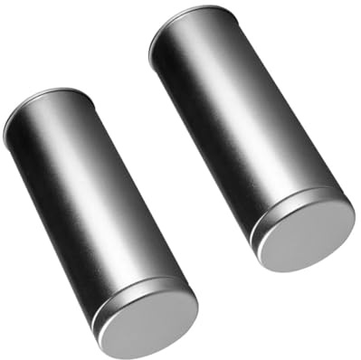 IWOWHERO 2pezzi Estintore Per Terapia Termica in Metallo Vaso Estintore Portatile Per Bastoncini Caldi Dispositivo Sicuro e Resistente