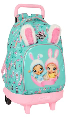 Safta Compact With Removable Trolley Nanana Bunny Backpack One Size