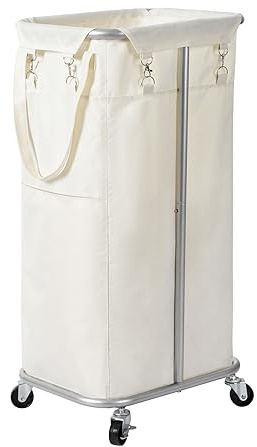 WOWLIVE 100L Rolling Laundry Basket with Wheels, Tall Laundry Hamper