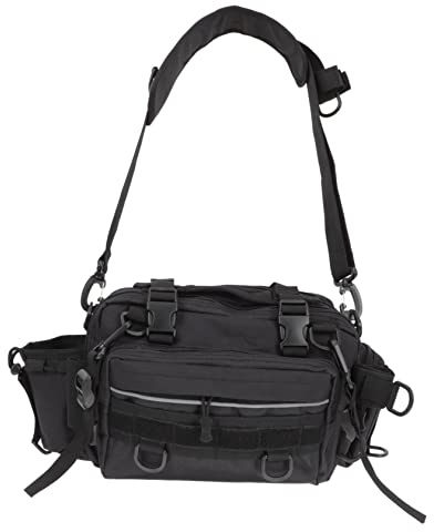 OSOLADY Mehrzweck Angeltasche Oxford Stoff Umhängetasche Mit Großem Fassungsvermögen Verschleißfest Mehrfachtaschen Angelgeräte Aufbewahrung Für Outdoor Angler