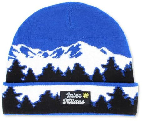 Inter - Berretto Invernale Natale, Cappello Unisex Acrilico, TU