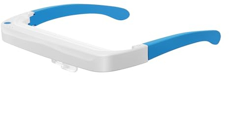Lunettes de luminothérapie Blue-3 Pro | Régulez votre rythme circadien, boostez l’énergie & luttez contre le jet-lag | LED sans UV | Confort au-dessus des lunettes | Recharge USB-C