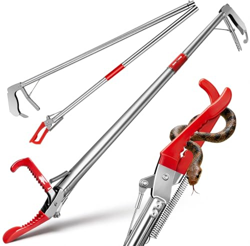 Loyala 60 Snake Grabber Tool Snake Tongs Snake Catcher Stainless Steel