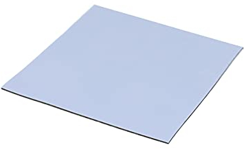 GleitGut Teflon taglio autoadesivo 100 x 100 mm – punzonato – feltrini in teflon per apparecchi elettrici & Co. – spessore solo 1,5 mm – piastra in PTFE
