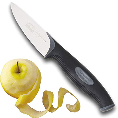 Sabatier Professional L’Expertise 6pc Revolving Knife Block Set – Chrome Molybdenum Stainless Steel, Finely Ground Razor-Sharp Blades, Ergonomic Soft Grip Handles.