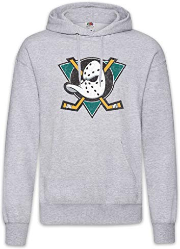 Urban Backwoods Ducks Hockey huvtröja huvtröja sweatshirt, GRÅ, M