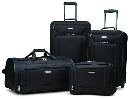 American Tourister Fieldbrook XLT Set, schwarz (Schwarz) - 922881041