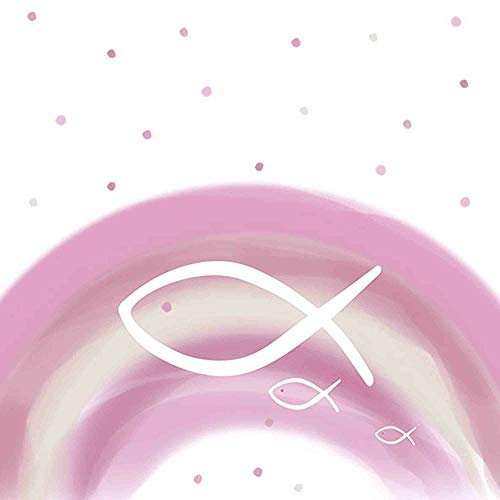 Ambiente - Luxury Paper Products Papierservietten - Servietten Lunch/Party/ca. 33x33cm Rainbow Rosa Bordeaux - First Communion - Kommunion und Konfirmation - Ideal Als Geschenk Und Tisch-Deko