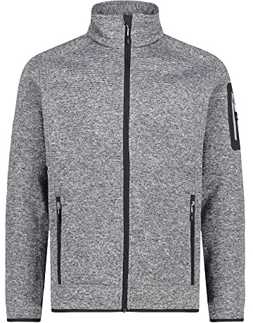 CMP Herren Knit tech mélange Fleece Jacket Fleecejacke