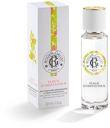 Roger&Gallet - Fleur d'Osmanthus - Acqua Profumata di Benessere - Mandarino Italiano, Osmanto, Benzoino - 30ml