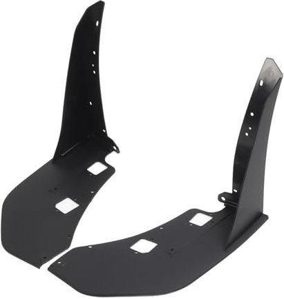 1 Paire de becquet de lèvre Avant Compatible for Mustang GT500 2014 – 2021, becquet ABS élégant pour Voitures, séparateur de lèvre de Pare-Chocs Avant