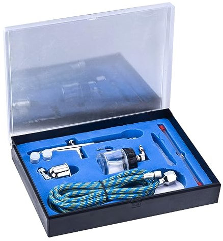 HOODANCOS Airbrush Kit Complete Set 134k Dual Brush Airbrush Paint Kit for Nail Art