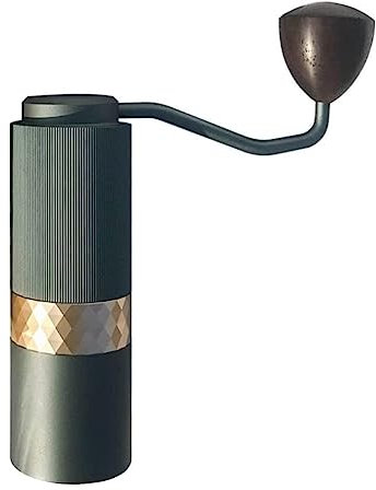WUTIANBAO Molinillo Café Moledor de Cafe Rectificadora Duradera De Acero Inoxidable para El Hogar, Molinillo De Café Manual De Espesor, Molinillo De Manivela Molino Cafe para Casa(Grün)