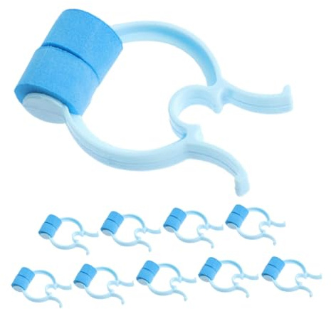 NULYLU 5piezas Pinzas Nasales De Espuma Plástica Evitar Hemorragias Nasales y Malos Olores Respiración