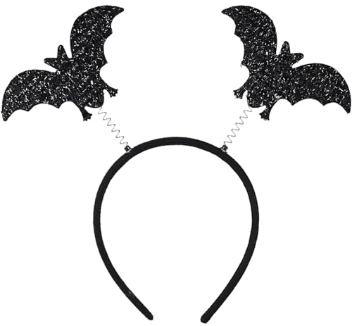 slothbyte Halloween Haarreif, Fledermaus Kostüm Damen, Fledermaus Haarreif für Kinder Damen & Herren für Halloween Accessoires, Fasching & Karneval Party | Kostüm Accessoire