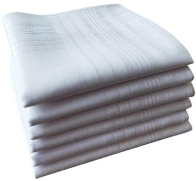 Buxuaaaa Bandanas näsduk set med 5 fickor hankie handduk svetttorkning stora snusnäsdukar för vuxna affärer fyrkantig ficka bekväma näsdukar