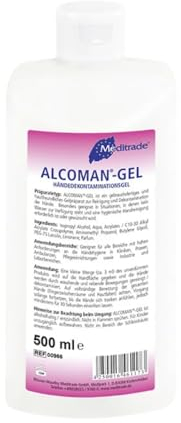 Alcoman-Gel Händedekontaminationgel 500 ml Flasche