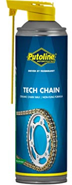 Putoline Tech Chain spray, in ceramica, con catena – Cera per o & x anello catena; 500 ml Spray