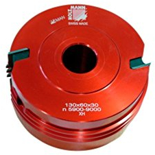 Holzmann Trapezverleimfräser TVF130, Fräser 130x60mm