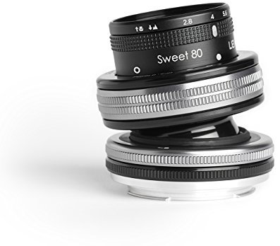Lensbaby - Composer Pro II with Sweet 80 - for Canon EF - Selective Focus - Sweet Spot - Streaky Bokeh - Perfect for Portrait Photographers
