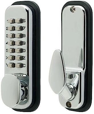 Sterling S2230PCV Standard Digital Door Lock with Hold Back, Chrome