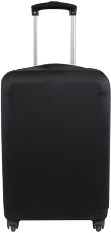 Explore Land Travel Luggage Cover Suitcase Protector Fits 18-32 Inch Luggage Black, XL (31-32 inch Luggage)