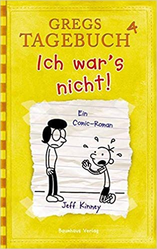 Geschenkidee Jeff Kinney Greg's Tagebuch Reihe (Band 4 - Ich War's Nicht!)