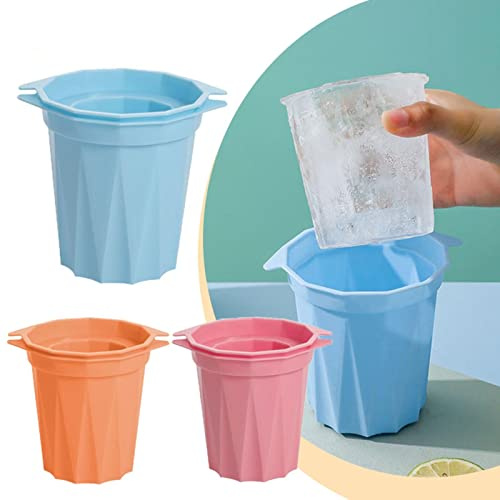 Silikon Eiswürfelbereiter Bar Party Eisbecher Form Sommer Saft Getränke Schnapsgläser Eisform Trinkwerkzeug Glasform