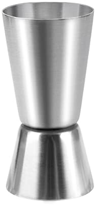 Stainless Steel Shot Measure,Double Jigger Cocktail Drink Measures for Spirits Bar(25ml 50ml)