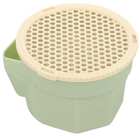 Happyyami Hydroponischer Katzengras-pflanzbecher Mit Soillosem Doppelkammer-Design Inkl Saatgut Wiederverwendbar Zeitsparend Und Bequem Für Gesunde Zimmerkatzen-katzengras-zucht