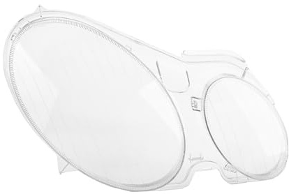 LST Scheinwerferglas Streuscheibe Frontlicht Abdeckung rechts Halogen Xenon kompatibel mit Mercedes-Benz E-Klasse W211 S211 VF211 2002-2009