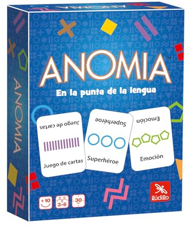 Ludilo - Anomia | Juego De Mesa 10 Años O Más | Juego De Mesa Adulto Y Niños | Juegos De Cartas De 3 A 6 Jugadores | Juego Cartas De Partidas De 30 Min