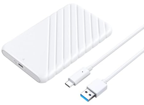 HUANGING Scatola di recinzione USB 3.0 Adattatore USB 2.5 pollici Alloggiamento esterno Hard Drive Box per PC Computer
