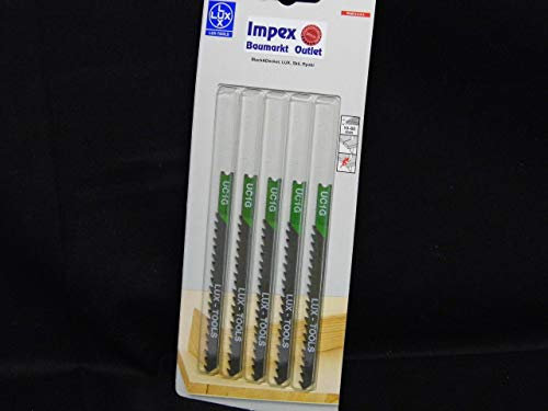 LUX 113193 lama per seghetto alternativo Grob, rettificato, Black & Decker Attacco Black & Decker divisione denti 4 mm professionale