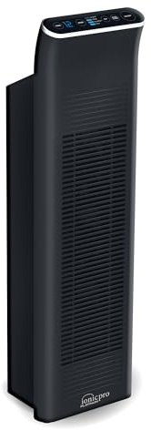 Ionic Pro Platinum (TA750) Air Purifier Tower, Never Replace Filters, Quiet Negative Ion Technology, Cleans Rooms Up to 800 sq ft