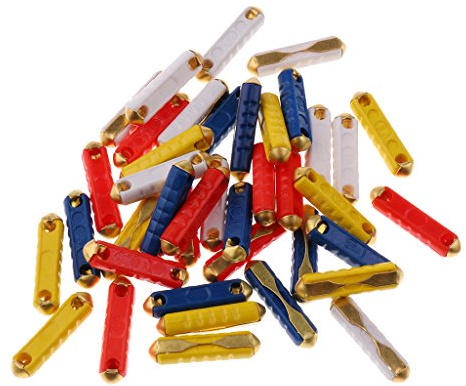 MagiDeal 40pcs Voiture Automobile GBC Cuivre Balle Fusible Kit 25A 8A 16A 20A