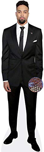 Ashley Banjo (Black Suit) Silhouette en carton Taille Mini