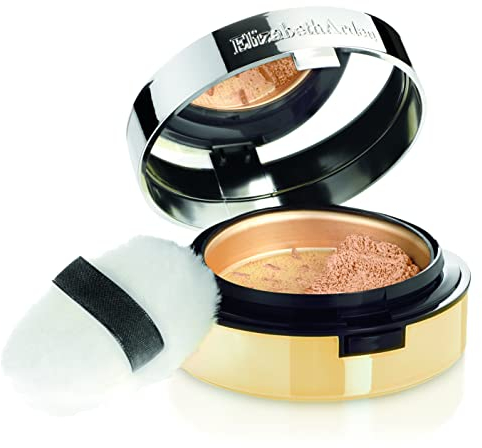 Elizabeth Arden Pure Finish Mineral Powder Foundation in Shade 2, 8.33g, Non-Drying, Skin-Brightening Powder, Sheer to Full Coverage, for Normal to Oily Skin