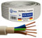 M&G Techno 5m NYM-J 5x4 mm² Mantelleitung Feuchtraumkabel Elektrokabel Kupfer Made in Germany, grau