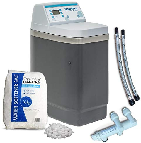 Tapworks NSC11PRO Water Softener Easyflow Metered - Full Installation Kit + Salt