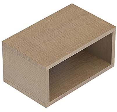Inbagno Mobile Bagno sospeso per lavabo da appoggio, L. 60/80/110 cm, Serie Master con vano a Giorno