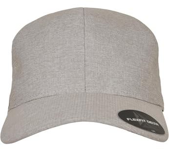 Flexfit Berretto da Baseball Delta Carbon cap Unisex Melange Silver, L/XL