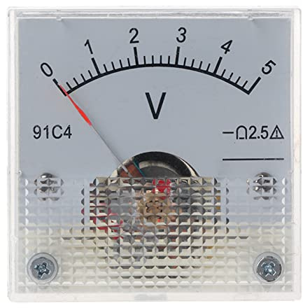 BYUTFA 91C4 pour Compteur d'âge à Panneau analogique, Type mécanique 3/5/10/15/20/30/50/100/150/250V, 10 Styles