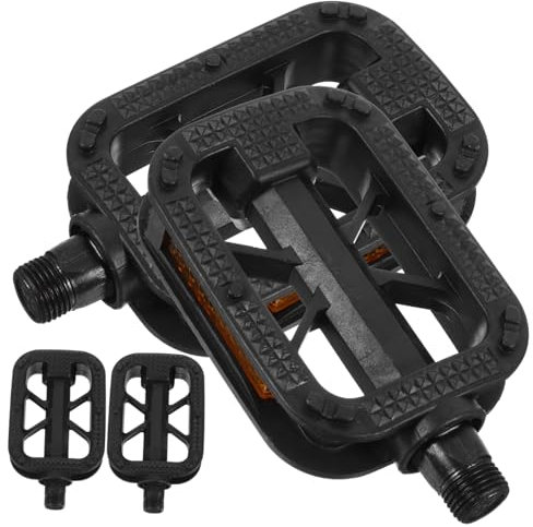 VANZACK 2paia Pedali Per Bicicletta Ragazzo Ragazza Accessori Per Bici Pedali Di Ricambio Per Ragazzo Ragazza Filettatura Americana Antiscivolo Riduzione Affaticamento Piede Guida Facile c