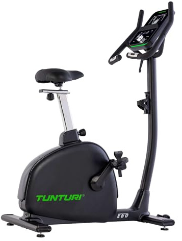 Tunturi Signature E60 Heimtrainer - Ergometer & Servomotor - Bluetooth - Fitnessfahrrad mit 26 Trainingsprogrammen - Niedriger Einstieg - Verstärkte Pedale - Komfort Plus Sattel