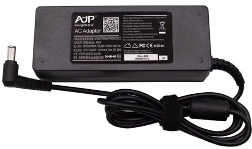 AJP for Sony TV Power Cable Adapter 19.5V DC for Sony Bravia TV 24'' 32'' 40'' 42'' KDL-24 KDL-32 KDL-40 KDL-42 W600B W650A W700B W800B, Vaio Laptop Charger PCG VGN VGP SVE14 SVE15 Power Supply 90W