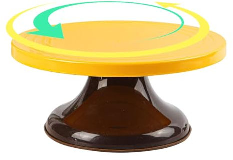 Alzata girevole per torte, supporto decorativo per dolci, decorazione per cupcake, dessert, feste, matrimoni, compleanni, 26,5 x 11,5 x 8,5 cm