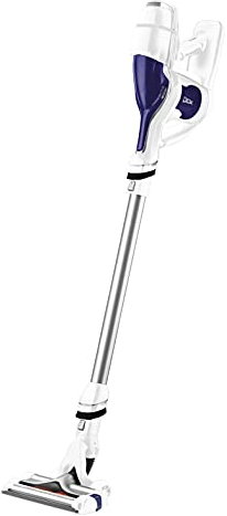 ROWENTA AIR FORCE 360 MAX Aspirateur Balai sans Fil Multifonction 21,9V, Jusqu'à 30 Min d'autonomie, Ultra léger, Tête d'aspiration avec LED, Bien accessoirisé Blanc RH9021WO